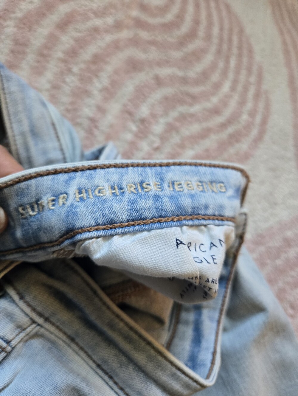 American Eagle Super High Rise Jegging | 12S - Picture 7 of 9